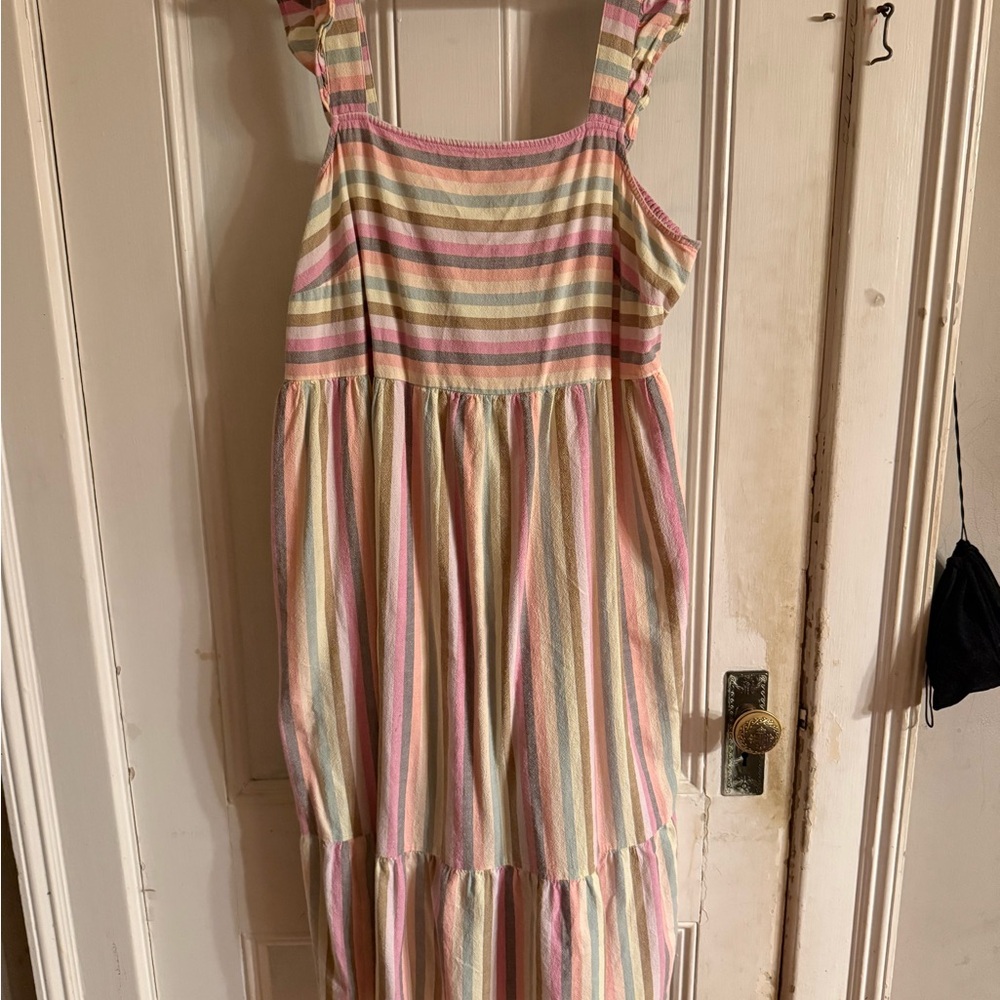 Universal Thread Rainbow Tiered Sundress